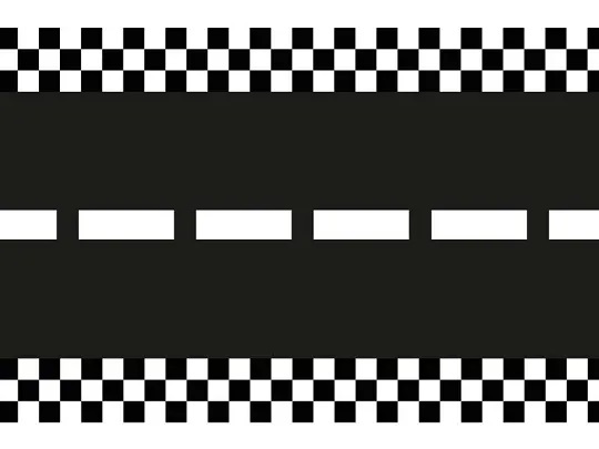 Runner Τραπεζιού Race Track 5m