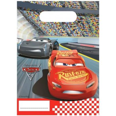 Σακουλάκια για δωράκια Cars Mcqueen 6 τεμ