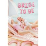 Σετ Μπαλόνια Bride to be ροζ όμπρε 9 τεμ