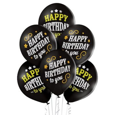 Σετ μπαλόνια Happy Birthday to You 6 τεμ