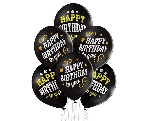 Σετ μπαλόνια Happy Birthday to You 6 τεμ
