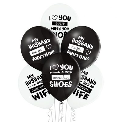 Σετ μπαλόνια Best Husband Ever 6 τεμ