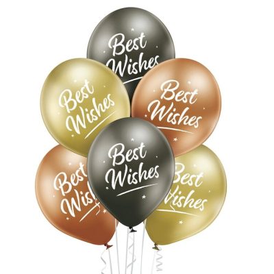 Σετ μπαλόνια Best Wishes 6 τεμ