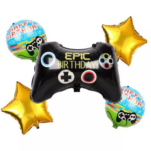 Σετ μπαλόνια Γενεθλίων Video Games 5 τεμ