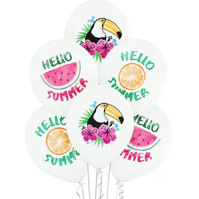 Σετ μπαλόνια Hello Summer 6 τεμ