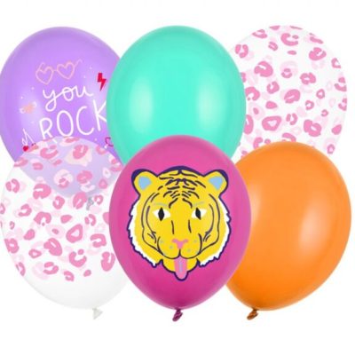 Σετ Μπαλόνια You Rock - Tiger 6 τεμ