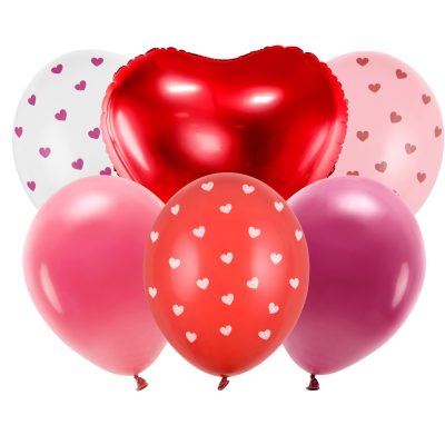 Σετ μπαλονιών Be mine - Valentine 6 τεμ