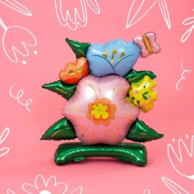 Standing Μπαλόνι Ανοιξιάτικα Λουλούδια