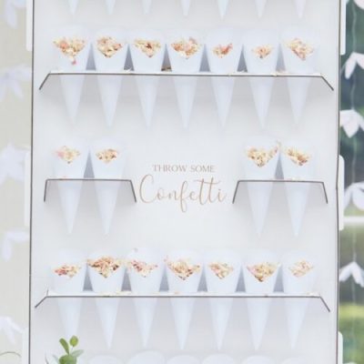 Σταντ για χωνάκια - Confetti Wall