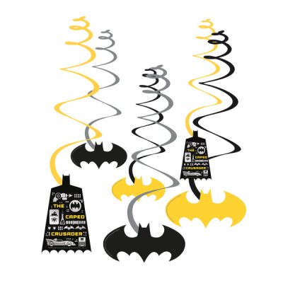 Swirl Διακοσμητικά Oροφής Batman 6 τεμ