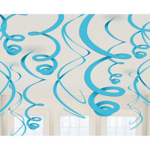 Swirl Διακοσμητικά Oροφής Μπλε Καραϊβικής 12 τεμ