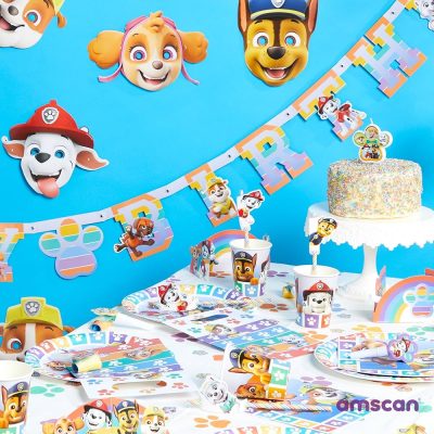 Swirl Διακοσμητικά Oροφής Paw Patrol 6 τεμ