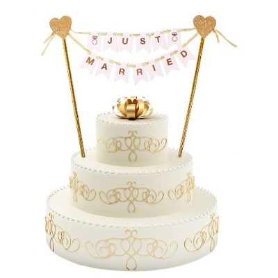 Topper τούρτας Just Married