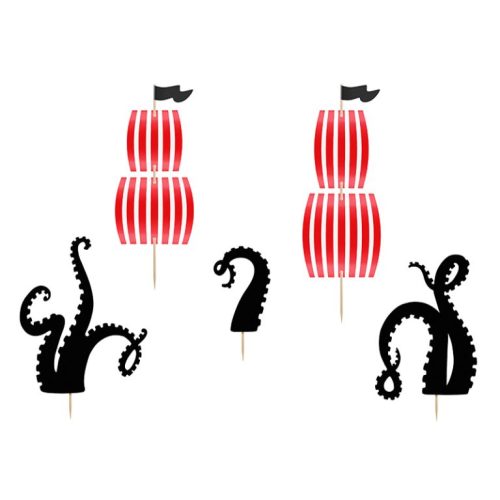 Topper τούρτας Πειρατές 5 τεμ