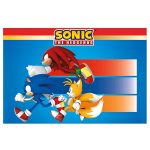 Τραπεζομάντηλο πάρτυ Sonic 180x120cm