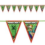 Τριγωνικά Σημαιάκια Minecraft 230 cm