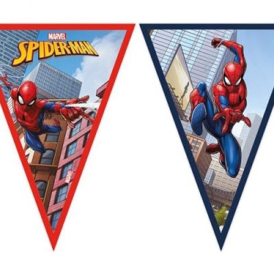 Τριγωνικά Σημαιάκια Spiderman – Crime Fighter 230 cm