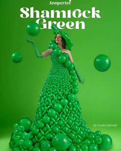 12 Λάτεξ Μπαλόνι Πράσινο Shamrock