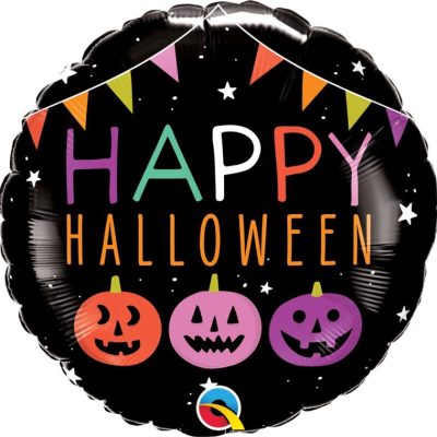18 Μπαλόνι Halloween Pumpkins & Banners