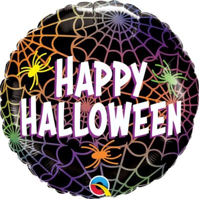 18 Μπαλόνι Halloween Spiders & Webs
