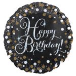 18 Μπαλόνι Happy Birthday holographic