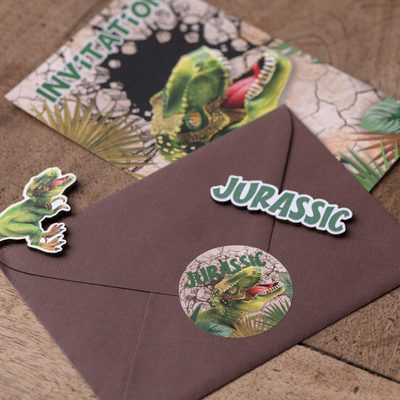 Αυτοκόλλητα Δεινόσαυρος Jurassic 16 τεμ