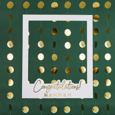 Custom Photobooth για Αποφοίτηση Congratulations