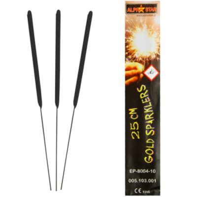 Ιριδίζοντα Sticks Sparklers 45s 10 τεμ