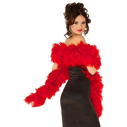 Κόκκινο  Μπόα - Φτερά Πούπουλα