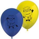 Λάτεξ μπαλόνια Minions 8 τεμ