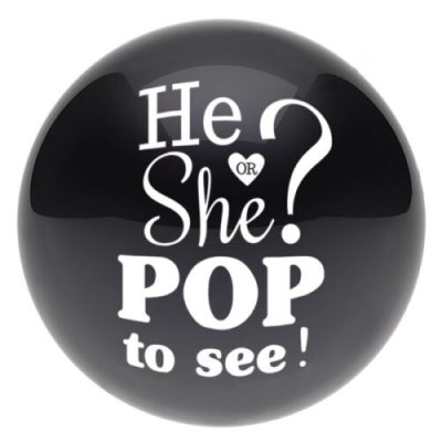Μπαλόνια για Gender Reveal He or She 2 τεμ