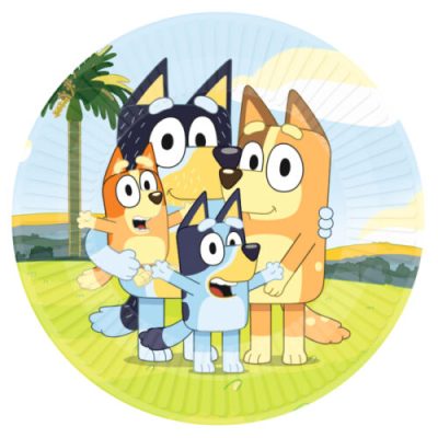Πιάτα πάρτυ Bluey 8 τεμ