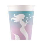 Ποτήρια πάρτυ Elegant Mermaid 8 τεμ
