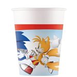 Ποτήρια πάρτυ Sonic 8 τεμ