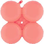 Ροζ macaron - Αδιάβροχο LongLife Μπαλόνι για γιρλάντα 45 cm