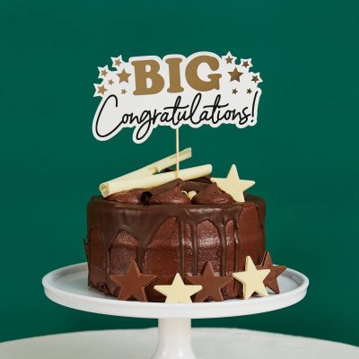 Topper Τούρτας Big Congratulations