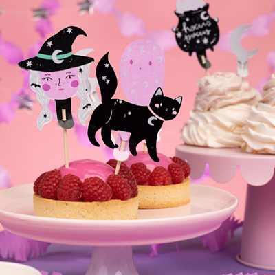 Toppers για Cupcakes Halloween 6 τεμ