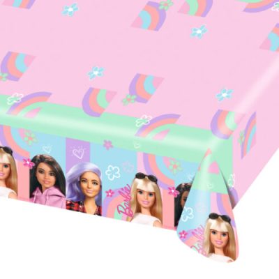 Τραπεζομάντηλο Barbie 120x180 cm
