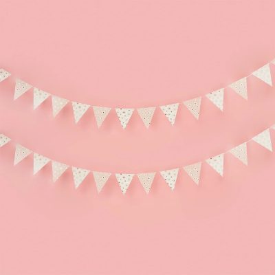 Τριγωνικά Σημαιάκια Μαργαρίτα 500cm