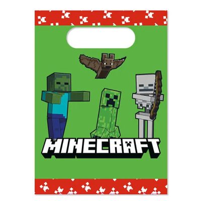 Τσαντάκια για δωράκια Minecraft 4 τεμ