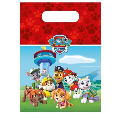 Τσαντάκια για δωράκια Paw Patrol Let's Roll 6 τεμ
