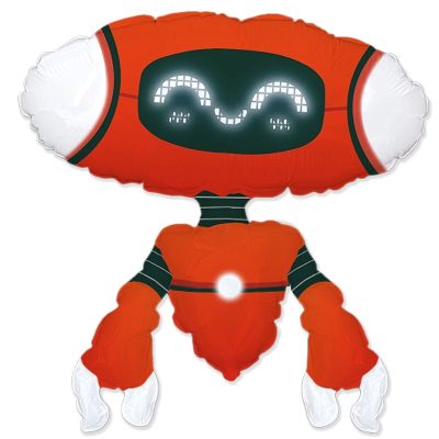 27 Μπαλόνι κόκκινο Ρομπότ UFO