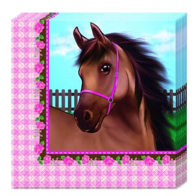 Χαρτοπετσέτες πάρτυ Lovely Horse 20 τεμ