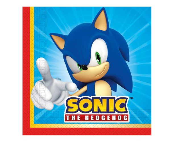 Χαρτοπετσέτες Sonic 20 τεμ