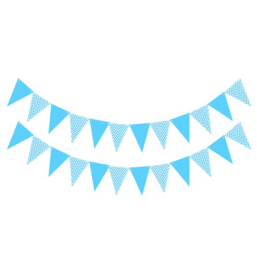 Διακοσμητικά Γαλάζια Σημαιάκια 2,5m