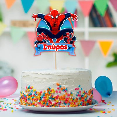 diakosmitiko-topper-tourtas-me-onoma-spiderman-