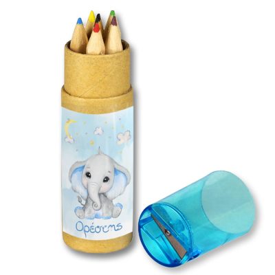 Ξυλομπογιές με όνομα Ελεφαντάκι