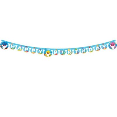 Γιρλάντα Γενεθλίων Baby Shark 200cm