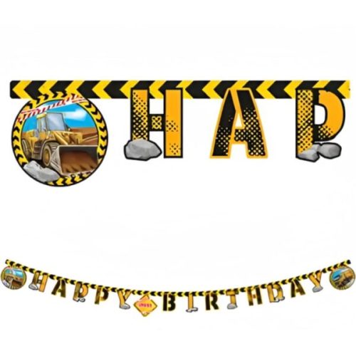 Γιρλάντα Γενεθλίων Μπουλντόζες 200cm