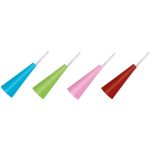 Καραμούζες πάρτυ πολύχρωμες 4 τεμ